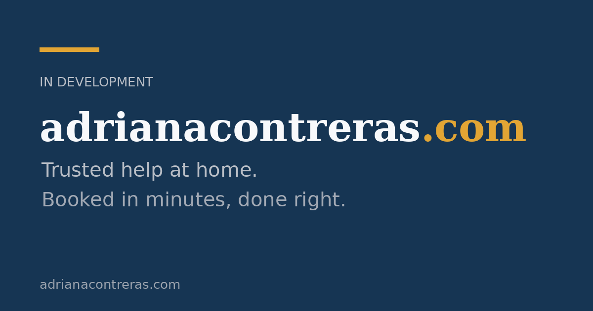 Link preview image for adrianacontreras.com
